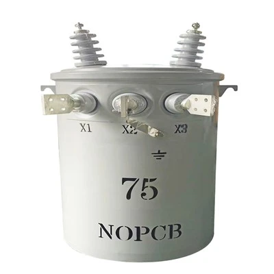 Máy biến áp lắp trên cực một pha